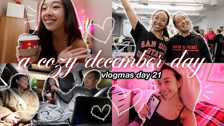 a cozy december day ❤︎ Vlogmas Day 21!