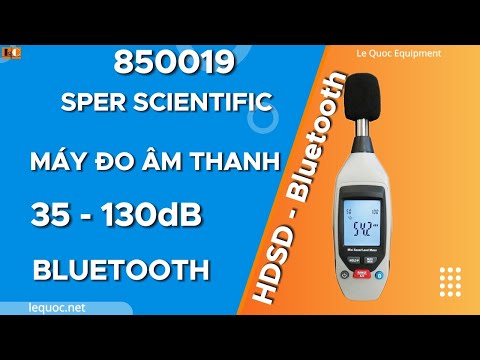 Real-world measurement - Bluetooth Sound Level Meter Datalog 850019 - Sper Scientific #1
