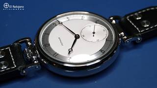 Reloj de bolsillo restaurado y transformado