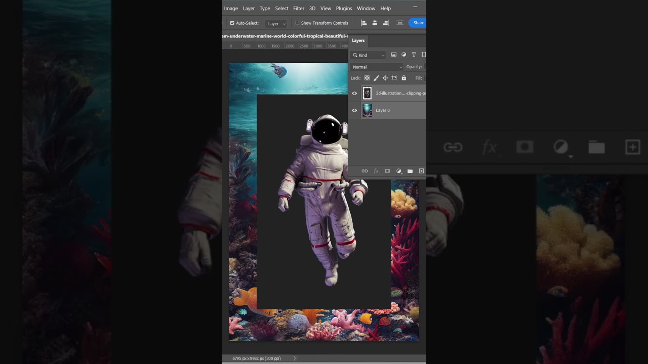 Auto blend anything In Photoshop 