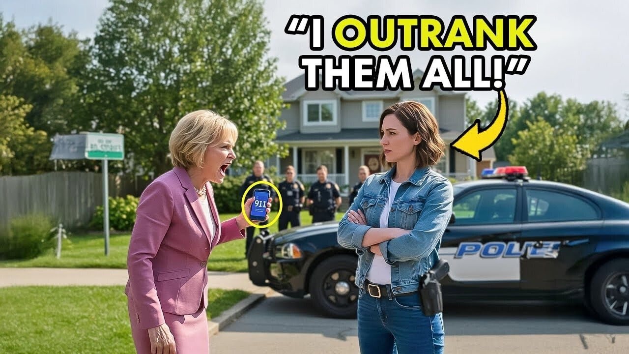 Карен пожаловалась на мою жену за «ношение оружия» — 42 секунды спустя она об этом пожалела!