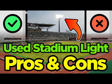 6 Pros & Cons of Buying Used Football Stadium Lights for Sale