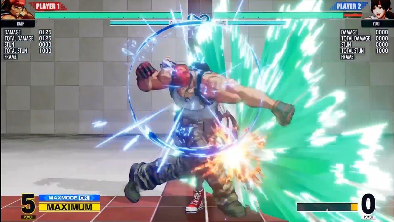 KOF15 ラルフ アドバンスストライクコンボ集 - KOF XV Ralf Advance Strike Combos (Ver.2.31 ...