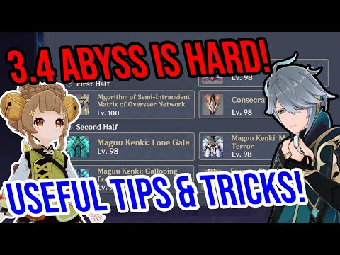 3.4 Abyss 12 is ACTUALLY HARD! Teams, Tips, & Tricks, & Speedrun!