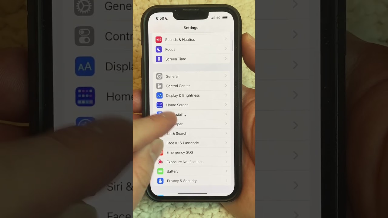 How to turn off all vibration on iPhone #iphonetips #iphonetricks #vibration  #iphone #ios - YouTube