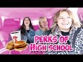 PICKING UP KESLEY AND TEEN FRIENDS FROM HIGH SCHOOL AND GOING TO LUNCH | THE LEROYS