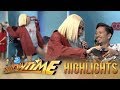 It's Showtime KapareWho: Vice throws Jhong's shoe