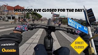 E-ride pro SS takes over Melrose Ave!