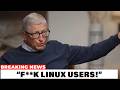 Bill Gates ERUPTS As Windows Users LEAVE To Zorin OS Linux