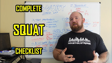 The COMPLETE Squat Checklist - Variations, Accessory, Split, Progressions and more!