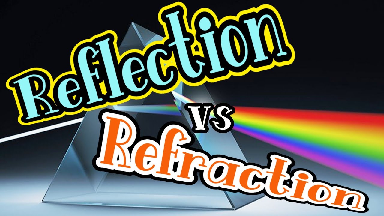 Rflexion vs rfraction