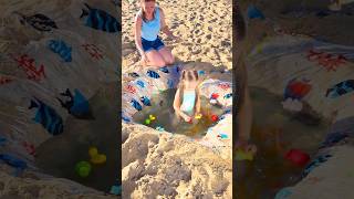 Thumbnail for Cool beach trick every parents need 🏝️