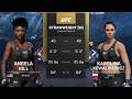 EA Sports UFC 6 Gameplay Angela Hill vs Karolina Kowalkiewicz
