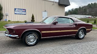 1969 Ford Mustang Mach 1 R Code 428 Cobra Jet Survivor Original Paint