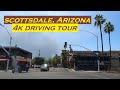 Scottsdale, Arizona | 4k Driving Tour | Dashcam