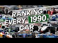 Ranking every f1 car of the 1990s