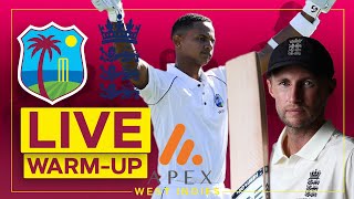 🔴 LIVE Cricket West Indies President’s XI vs England | Official Warm-Up | Day 3