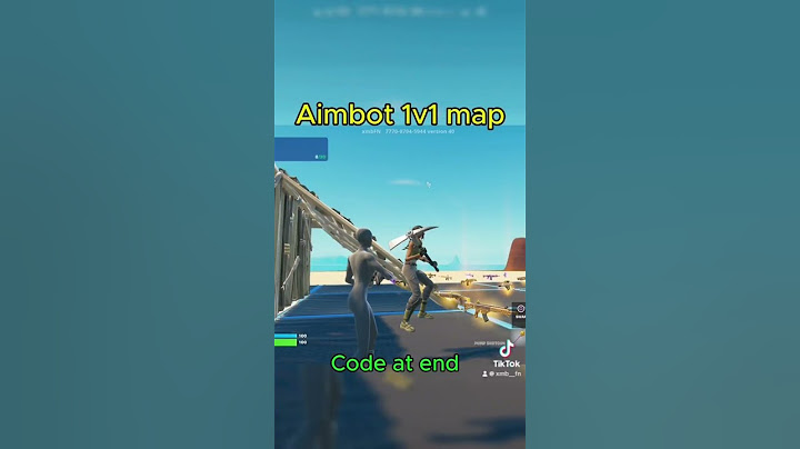 Aimbot 1v1 map #fortnite