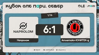 Напролом - Атлетико-ЮНИТЕК-д 6:1 | Обзор матча