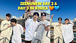 ZeeNuNew in Korea Day 2 & 3 (twt & ig updates!)