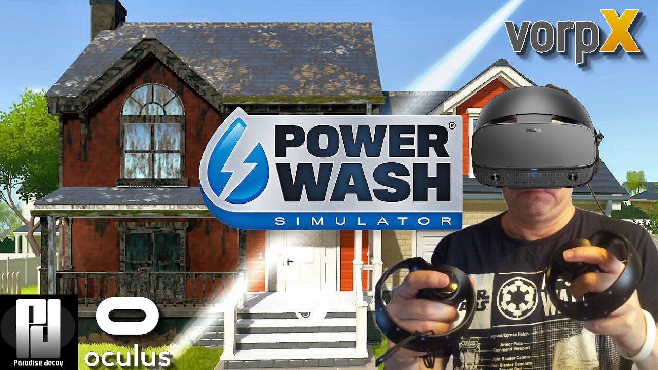 PowerWash Simulator VR review- the definitive power-washing experience