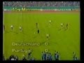 1986 FIFA World Cup (Qualifier) - W.Germany vs Portugal [HL]