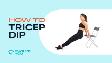 How To Tricep Dip With Krissy Cela