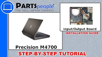 Dell Precision M4700 (P21F001) Input/Output Circuit Board How-To Video Tutorial