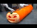 ハロウィン手作りキャンディー - Halloween Handmade Candy Making - Japanese Street Food - 수제캔디 - Papabubble パパブブレ