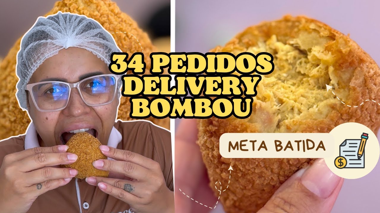 34 pedidos no delivery - META BATIDA - Mega produção - COXINHA É SUCESSO - quase não dei conta