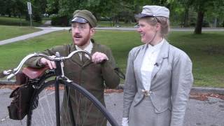 19th century trike and boneshaker tour Stanley Park