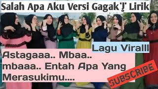 Salah apa aku - Ilir7 Versi Gagak