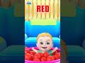 Kids Learn Colors Balls Song 🔴🟡🟢🔵🟣 | Baby Cartoon Nursery Rhymes #shorts