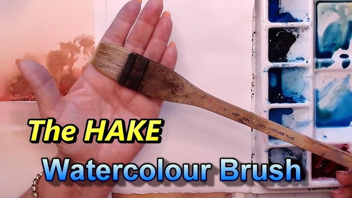 Master the Hake Brush for Amazingly Loose Watercolours. Skillshare trailer  