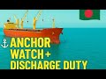 🌾DISCHARGE OPERATION IN BANGLADESH🇧🇩#viralvideo #sailing #sailor #merchantnavy #anchor ⚓️