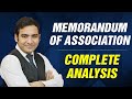 Memorandum of Association | Company Law | Explained by Sanyog Sir