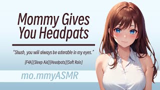 Mommy Gives You Headpats [F4A][Sleep Aid][Headpats][Soft Rain] screenshot 4