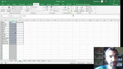 Validation des données dans tableur EXCEL