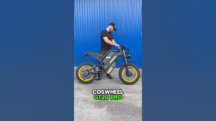 Как работают моторы на электровелосипеде COSWHEEL GT20 PRO #фэтбайк #электровелосипед