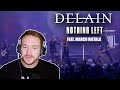 FIRST TIME REACTING to DELAIN (Nothing Left Feat  Marco Hietala) 🎤🎤🔥