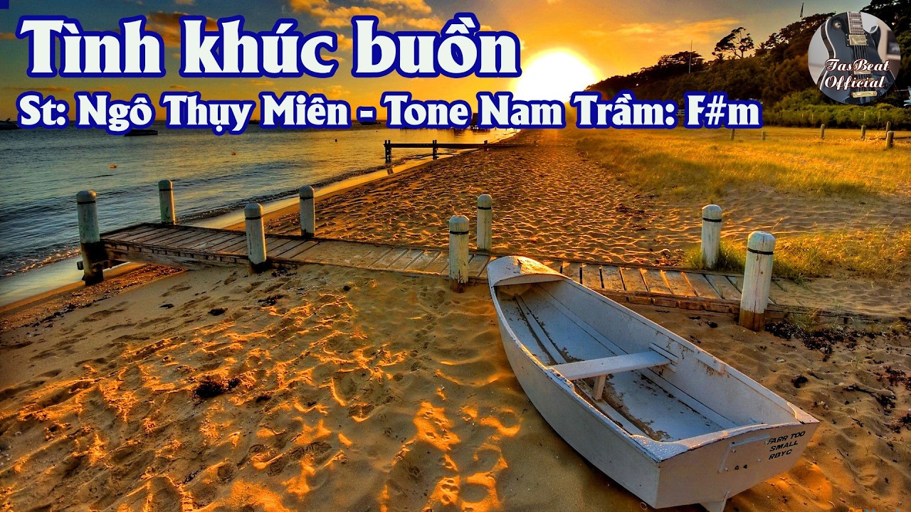 Karaoke Tình Khúc Buồn Tone Nam Trầm (Bossanova) | TAS BEAT
