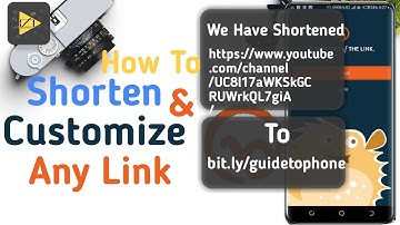How To Shorten And Customize Any Link URL on Android and IPhone 2020
