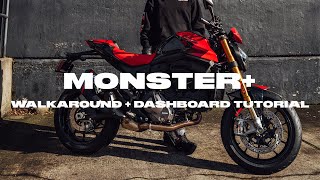 20212023 Ducati Monster+ Walkaround + Tutorial