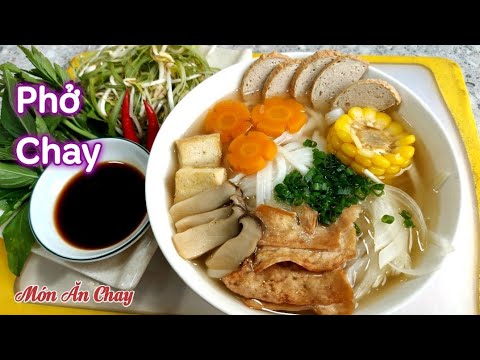 Cách nấu phở - Cách Nấu PHỞ CHAY Và Bí Quyết Để Nước Phở Thơm Ngon | Món Chay Ngon Bà Mẹ Quê.