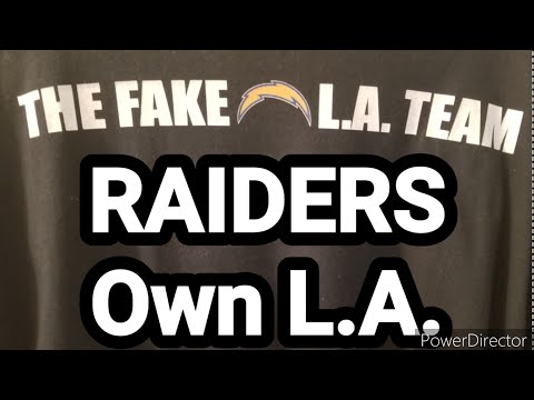 Las Vegas Raiders: Chargers Will Never Be A L.A. Team The Raiders Run L.A. By Joseph Armendariz