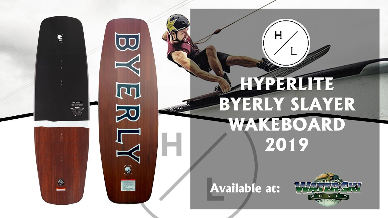 Hyperlite Byerly Slayer Wakeboard 2019 - Available at Water Ski 