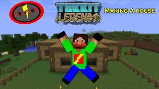 Tekkit Legends: Extra (Episode 1-2) Making House