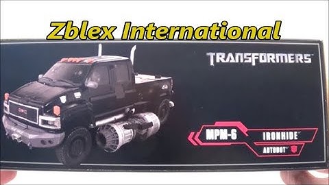 ZBLEX International : Hasbro / Takara Tomy MPM-6 Ironhide