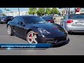2017 Porsche 718 Cayman S Coupe San Jose San Francisco Fremont Santa Cruz Morgan Hill