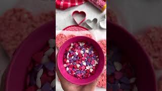 Quick and Easy sweet treat using Rice Crisps for valentine&#39;s day